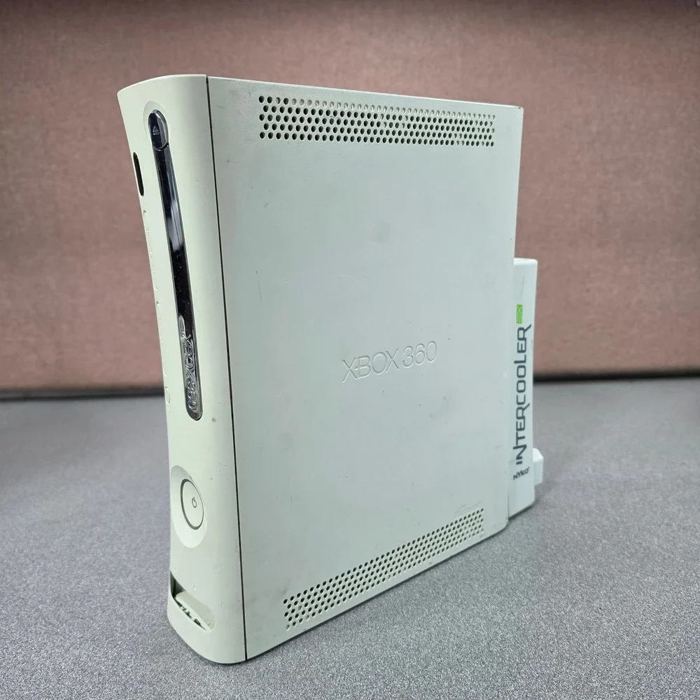 Microsoft Xbox 360 Video Game Console Nyko Intercooler EX UNTESTED-Console only.